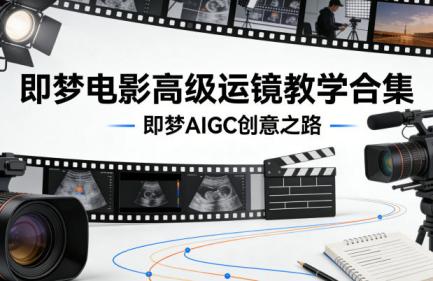 即梦电影高级运镜教学合集，即梦AIGC创意之路