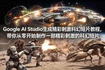 Google AI Studio生成精彩**科幻短片教程，带你从零开始制作一部精彩**的科幻短片【双语字幕】